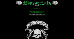 Desktop Screenshot of disassociate.com